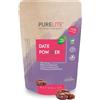 PURELITE Date Powder 450g vegan, polvere di datteri, zucchero di datteri prodotto al 100% con datteri secchi, alternativa allo zucchero per cucinare e dolcificare con fibre