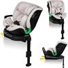 LIONELO Harmony i-Size Seggiolino Auto Girevole 360° ISOFIX per 0-12 Anni