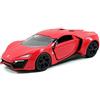 Jada 1/32 Lykan Hypersport, rosso, da Fast & Furious Vol 7