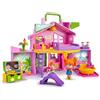 Famosa Pinypon - Valigetta Casa Rosa, Pieghevole, Con Tante Stanze Diverse e Accessori, Per Bambine e Bambini dai 4 Anni, Famosa (700017012)