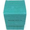 docsmagic.de Premium Magnetic Flip Box (80) Mint + Deck Divider - MTG PKM YGO - Porta Mazzo Aqua