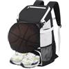 KINGSLONG Borsa da baseball Zaino da baseball per giovani e adulti con scomparto per scarpe impermeabile Softaball Borsa per mazze da baseball, T-Ball e softball, supporto esterno per guanti e casco