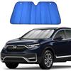 AUTIX - Parasole Auto Parabrezza Pieghevole con Elastici e Ventose, Coprisole Auto Interno Anti UV, Protezione Sole per Macchina, Parasole Anteriore Universale