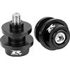 YIEBA M8 Vite Supporto Forcellone Bobina Braccio Oscillante del Motociclo per GSXR 125 250 300 600 750 1000 1100 (Nero)