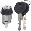 A ABSOPRO Interruttore Accensione Serratura Chiavi Per VW Golf 15-20 1Pc | Nero, Argento, Metallo, 62x38mm, Per VW Cabrio 95-96, Per VW Cabriolet 87-93, Per VW GTI 88-96, Per VW Jetta 89-96