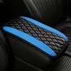 ZYSY Cuscino per console centrale auto, universale, in pelle, impermeabile, copertura per bracciolo dell'auto, confortevole, accessorio decorativo per interni dell'auto, accessorio per la maggior parte dei