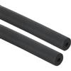 PATIKIL Tubo in Schiuma Isolante per Tubi da 2mm ID x 8mm OD x 1m di Lunghezza, 2pz Copertura Tubo Avvolgente in EPDM per Manico Grip Unità HVAC Condizionatore d'Aria, Nero