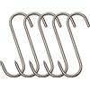 ARTOYS Ganci da Macellaio Robusto (250 mm H x 4 mm Di) , 5 Pezzi, Grandi Ganci da Macellaio in acciaio inox 304, per in lavorazione Cervi, Capre e Pecore, Manzo, Maiale, capacità di peso 500 kg