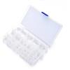 DollaTek 225PCS Scatola di riparazione O-ring in gel di silice traslucido (VMQ) - Bianco, per impianti idraulici professionali, aria, gas, automobilistico, idraulico, riparazioni