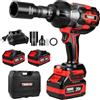 TEENO Avvitatore a Batteria Brushless 1600NM,Due Pile