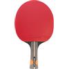 Hy-Pro Racchetta da ping pong - anima in fibra di carbonio, legno Durbale a 7 strati, spugna da 2 mm, con copertura per la testa, qualità delle prestazioni, rotazione e controllo superiori