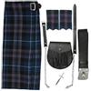 Tartanista Kit uomo Royal Stewart-Kilt, sporran, spilla, cintura, nastri- - UK44 (112 cm)