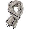 MEISHINE 190 x 90 cm autunno inverno uomo cotone misto sciarpa moda stampa sciarpa uomo sciarpa sciarpa basic scarf, cachi, 190*90cm/