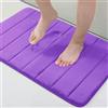 Homaxy zerbino Ingresso casa 51 x 81 cm, Morbido e Lavabile Zerbino da Interni per Interno, Antiscivolo e Essorbente zerbino,Tappeto Entrata Interno Resistente Sporco, Lilla