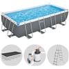 Bestway Power Steel Rettangolare 56466 - 549x274x122 cm - Piscina fuori terra