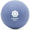 Harmony Ball 1 palla da massaggio da 9,0 cm, in gomma naturale, piacevolmente morbida, perfetta per massaggi fasciali e automassaggio (9,0 cm, viola)