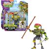 TEENAGE MUTANT NINJA Tortues Ninja, Personaggio articolato 12 cm con accessori, Mix & Match, Metalhead, per bambini dai 4 anni T02014