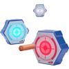 NERF Diana 360° Battlezone - Obiettivo di Allenamento Multidirezionale per Blasters Nerf - Gioco di Obiettivo e Azione per Bambini e Adolescenti