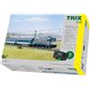 TRIX 21505 - Kit di partenza per treno passeggeri della ČD, corsia H0, con Mobile Station e grande ovale del binario, 220 x 76 cm
