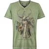 Stockerpoint Shirt Cooler Bock T, Verde, S Uomo