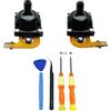 Hzxkqmil Joystick di Ricambio per Playstation Portal Remote Player, Modulo Levette Analogiche Sinistra/Destra Bilanciere Accessori Parti di Riparazione per PS5 Portal