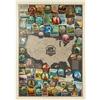 MyPuzzle.com MyPuzzle 63 Mappa A Collage Dei Parchi Nazionali Americani, Poster D'epoca - Premium 1000 Pezzi Puzzle - MyPuzzle Collezione speciale di Anderson Design Group