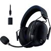 Razer BlackShark V3 Pro for PlayStation - Cuffie wireless con cancellazione attiva del rumore per eSport ANC - Driver TriForce da 50mm - HyperSpeed 2,4 GHz - THX Spatial Audio - PS5/PC | Nero