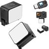 ULANZI LM24 Mini Luce Video con Sgancio Rapido Magnetico | Per DJI Osmo Action 6/Osmo Nano, Luce LED Magnetica, Batteria 500 mAh, Impermeabile