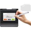 Thorani 2 pellicole salvaschermo Paper-Feel per Wacom STU-540, STU-530, STU-520, STU-541, STU-500 e Signature Pad Signotec Gamma - Pellicola in TPU opaca per scrivere come su carta, Trasparente