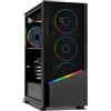 YEYIAN PC Gamer Elara | Processore AMD Ryzen 7 7800X3D Gaming 8 Core a 5,0 GHz | Scheda grafica NVIDIA GeForce RTX 5070 12GB GDDR7 | 32GB DDR5 6000MHz | SSD 1TB NVMe Gen4 | Win 11 Pro