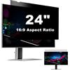 Warimii Filtro privacy per monitor da 24 pollici, filtro anti-luce blu, filtro privacy, anti-blu, pellicola protettiva per schermo widescreen 16:9 (larghezza x altezza): 532 x 299 mm)