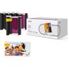 Liene Pearl N200 Pro Carta Fotografica Autoadesiva per Stampante Portatile: 50 Fogli (5x7,6 cm) + 5 Nastri. Resistente all'Acqua, Adesivo Istantaneo. Per DMP130. Ideale per Scrapbooking e DIY.