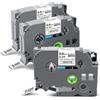 Exsun 3x Nastro Termorestringente da 8,8 mm Compatibile con Brother HSe-221 HSe221 HS221 HS-221 per Brother Ptouch PT-E300 PT-E550W PT-H500 PT-H500LI PT-P700 PT-P750W PT-D200, Nero su Bianco
