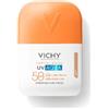 Vichy Capital Soleil UV Aqua Colorata Light SPF50 50 ml per Viso ad Azione Idratante Invisibile