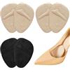 SAVOSWEET 3 Paia Cuscinetti Dell'avampiede, Gel Metatarsal Pads Comfort, Cuscinetti Avampiedi Silicone, Metatarsal Pads con Funzione Massaggio Antiscivolo, per Riduce il Dolore (Multicolore, 9,7 * 7 * 0,3 cm)