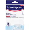 Hansaplast Set di 5 cerotti XXL Aqua Protect, 8 x 10 cm