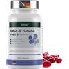 EXVital Capsule di olio di cumino nero, 1000 mg, EXVital, spremuto a freddo, egiziano, naturale, con vitamina E, 400 capsule softgel per più di 6 mesi, qualità premium, senza magnesio stearato