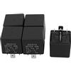uxcell sourcingmap JD2912 DC 72V bobina 40A5 perni veicolo SPDT auto di sicurezza relè di alimentazione 5pz.