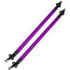 Partuto 2pz 200mm/7,87in Supporti Asta Divisore Auto Regolabili Asta Divisore Labbro Anteriore Posteriore Asta di Supporto Barre in Lega di Alluminio Viola