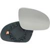 HZ-DESIGN Vetro Specchietto Specchio Vetro Specchio Esterno Destro Compatibile Con Golf V VI Variant