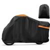 uxcell Telo coprimoto impermeabile 300D per modelli Cruisers Copertura per Harley Iron 883 Sportster FatBoy 114 Softail Outdoor Rain Snow Protection