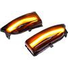 WEPARTICULAR Indicatore di direzione sequenziale LED per specchietto laterale dinamico compatible for Ford Ranger T6 2012-2019 Raptor/Wildtrak Everest U375/UA 15-19 Confezione di lampade indicatori LED per 2