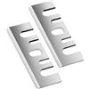 Uadme Lame Pialla, 2 pezzi Lama di Ricambio per Pialla Elettrica in Acciaio Rapido, per P20ST P20SF P20SB P20A FP20SA, Bordi Riaffilabili, 82 x 29 x 3mm