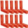 FUNSUEI 10 pezzi quadrati di posizionamento da 10 cm, morsetto angolare a 90 gradi, morsetto ad angolo retto, morsetti per la lavorazione del legno, cornici, armadi, scatole