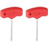 QUARKZMAN 2pz Cacciavite Torx T15 Chiave a Stella con Impugnatura a T in Acciaio CR-V per Portautensili Tornio CNC