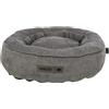 Trixie Cuccia per cani Vital Lennox, in ciniglia, rotonda, cuscino ortopedico per cani, grigio, ø50 cm, accogliente cestino per cani con schiuma viscoelastica per effetto memoria, 371320