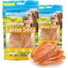 BPS BUENA PET SHOP BPS Snack Naturali per Cani e Gatti 100% Carne Pura, Liofilizzati, Ricchi di Proteine, Bassi in Grassi, Senza Additivi, Bocconcini Salutari per Animali Domestici (2 Pezzi, Pollo Disidratato) BPS-5225