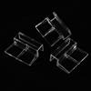 HERCHR Clip per coperchio in vetro per acquario, 20 pezzi/set Supporto per clip in acrilico trasparente Accessorio per morsetto per acquario(5mm)