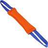 Herm Sprenger Sprenger Giocattolo da apatazione per cani, in cotone, con salsicce per giochi di errore, anche per cani di taglia grande, taglia M (31 x 8 cm), arancione/blu