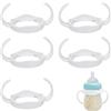 Futuhada 5 Pezzi Maniglie Biberon per philips avent, Impugnatura per Biberon in Plastica Standard Presa Facile, Bambini Manici di Biberon, Maniglia Accessori per Biberon Collo Largo